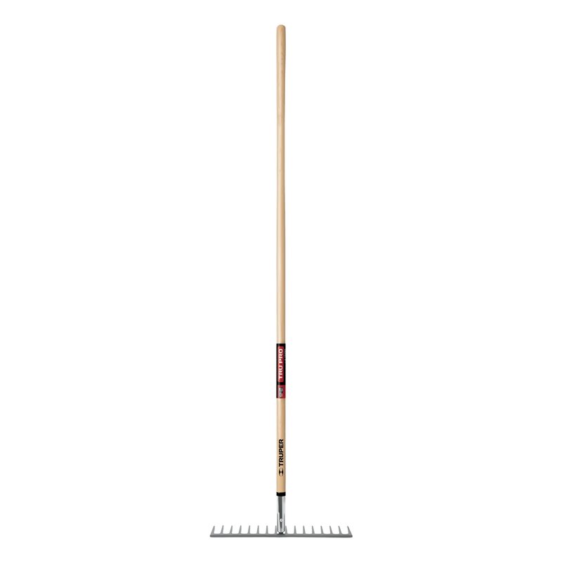 Level Head Rake 16 Tines 60" Hardwood Handle