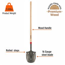 Perforated Rice Shovel Rolled Steps