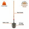 Perforated Rice Shovel Rolled Steps