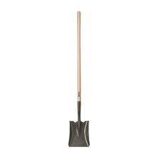 44" handle, square point shovel, Pretul