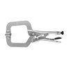 9" C-clamp, locking pliers