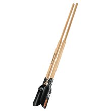 48" wood handle post hole digger