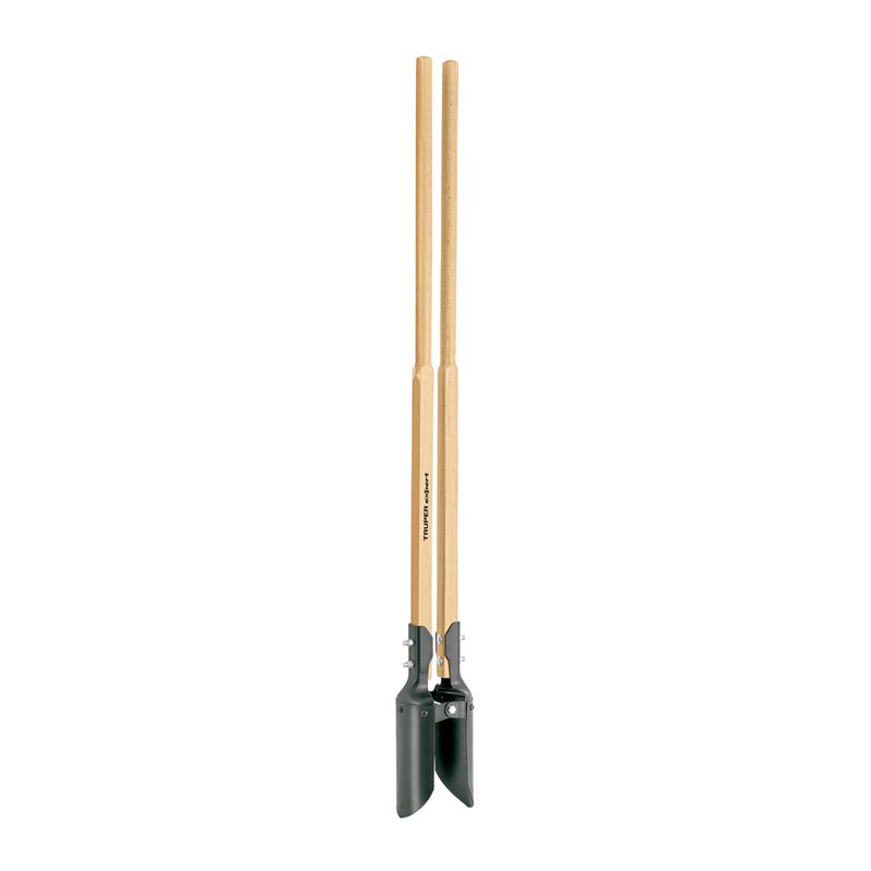 48" wood handle post hole digger