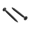 #8 2" To 3" Black oxide steel screws