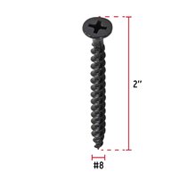 #8, 2" drywall screw