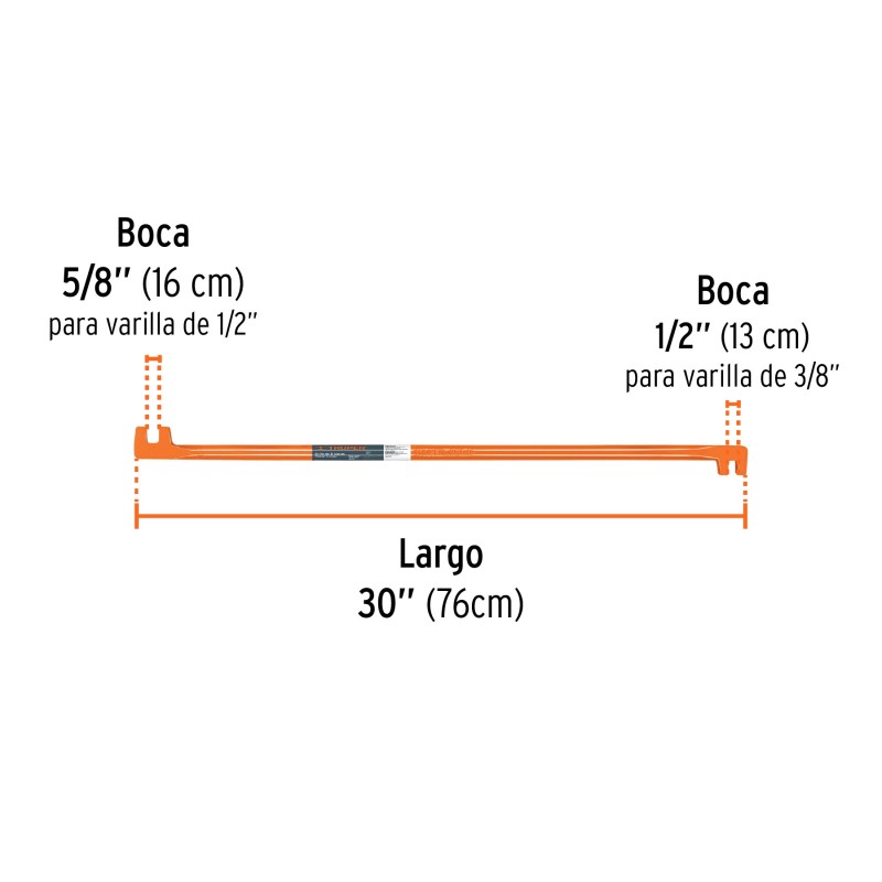 5/8" bar bending tool