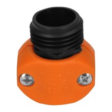 5/8"-3/4", male, plastic hose connector