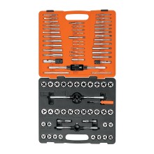Tap and die set, 76 pieces