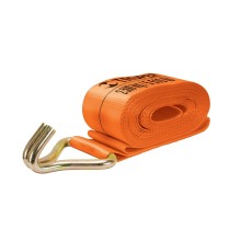 4" x 27 ft Wire hook winch strap