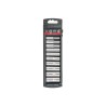 1/4", std long socket set, 10 pieces