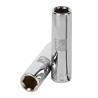 7/16", long, 6-point socket, 3/8" drive