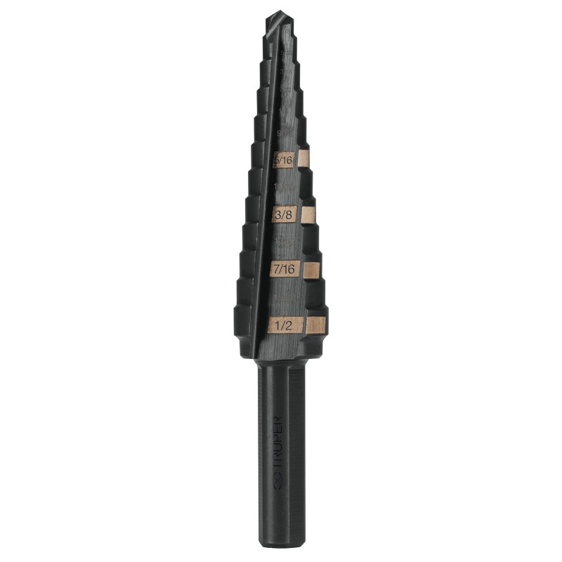 13 step black oxide drill bit