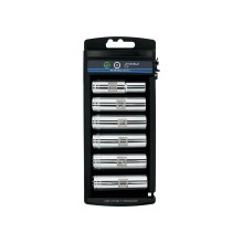 Mm, long, 1/2" drive socket set, 6 pcs