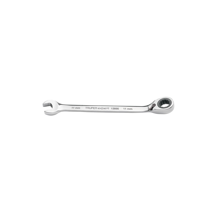 11 mm, reversible ratcheting wrench