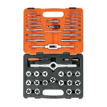 Tap and die set, 40 pieces