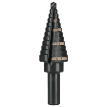 12 step black oxide drill bit