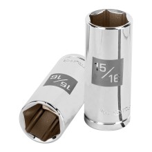 15/16", 6-point socket, 1/2" drive