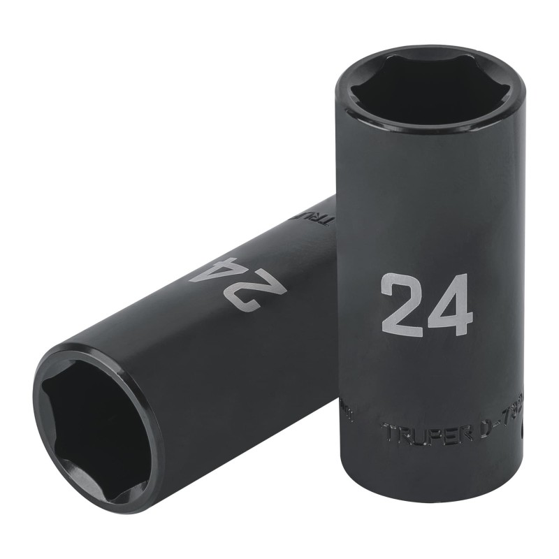 1/2" drive, 24mm, deep impact socket