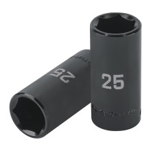 1/2" drive, 25mm, deep impact socket