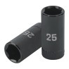 1/2" drive, 25mm, deep impact socket
