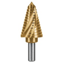 Truper Expert 12 Step Ti 1-1/8"drill bit
