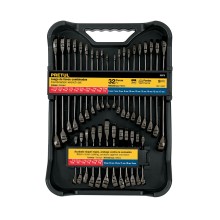 Combination wrenches, mm, 11 pcs, Pretul