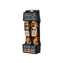 2 pc Ratchet tie down set, 880lb máx cap