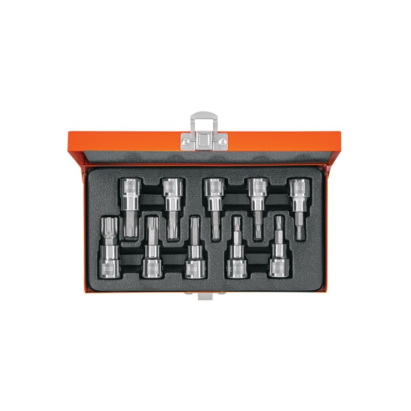Torx, 3/8" drive socket set, 10 pieces