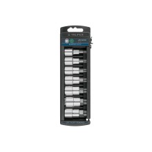 Hexagonal mm, 1/2" drive socket set 7pcs