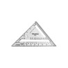 7"(177 mm) aluminum rafter angle square