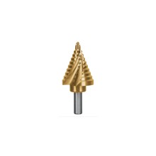Truper Expert 10 Step titanium drill bit