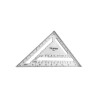 12"(305 mm) aluminum rafter angle square