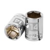 14mm, 6-point socket, 3/8" drive