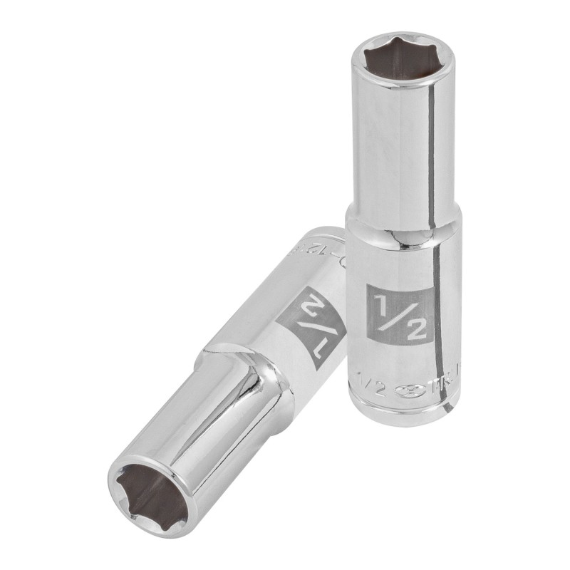 1/2", long, 6-point socket,1/2"drive