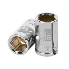 7/16", 6-point socket, 3/8" drive
