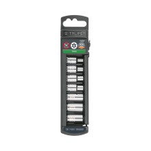 Torx, 1/4" drive socket set, 7 pieces