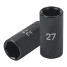1/2" drive, 27mm, deep impact socket