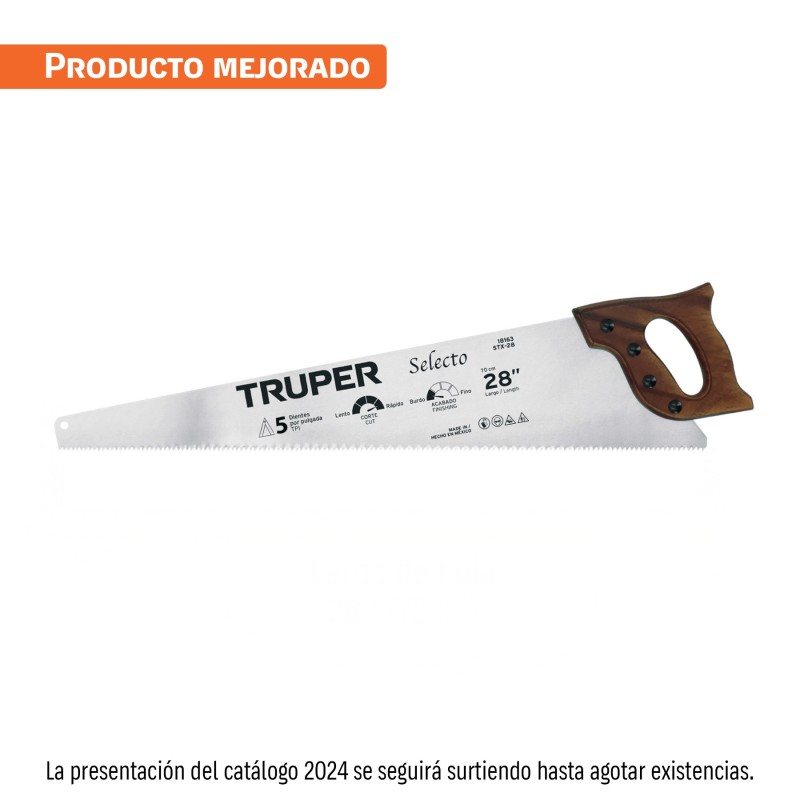 28", heavy duty handsaw
