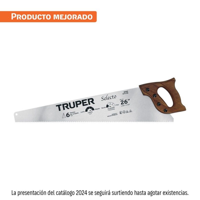 26", heavy duty handsaw