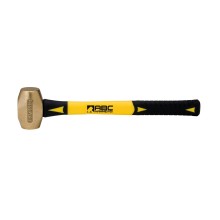 3-lb-Brass-Hammer, 14" Fiberglass Handle