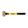 3-lb-Brass-Hammer, 14" Fiberglass Handle