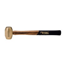 4 lb Brass Hammer, 15" Wood Handle