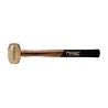 4 lb Brass Hammer, 15" Wood Handle