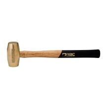 5 lb Brass Hammer, 15" Wood Handle