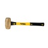 5 lb Brass Hammer, 14" Fiberglass Handle