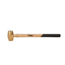 6 lb Brass Hammer, 24" Wood Handle