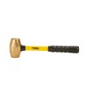 6 lb Brass Hammer, 16" Fiberglass Handle