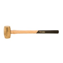 8 lb Brass Hammer, 24"Wood Handle