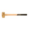 8 lb Brass Hammer, 24"Wood Handle
