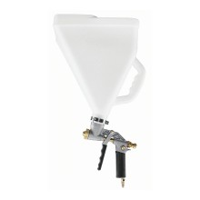 Pneumatic spray texture gun